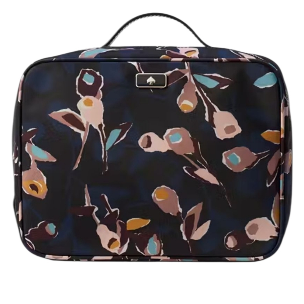Kate Spade Dawn Paper Rose Cometic Travel Bag Toiletries Bag